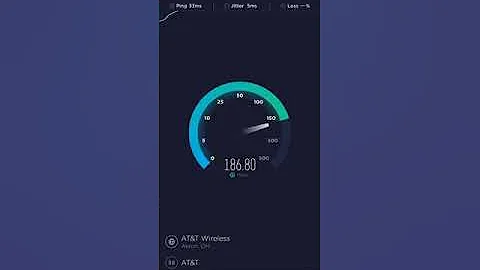 AT&T Low Band 5G Speedtest - 2