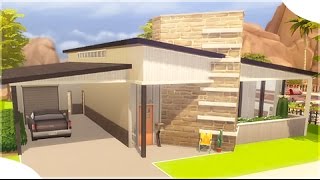 The Sims 4 House Building - Mid Century Modern || #DesignAndDecorate
