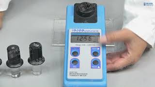 Calibración del Turbidímetro HI93703