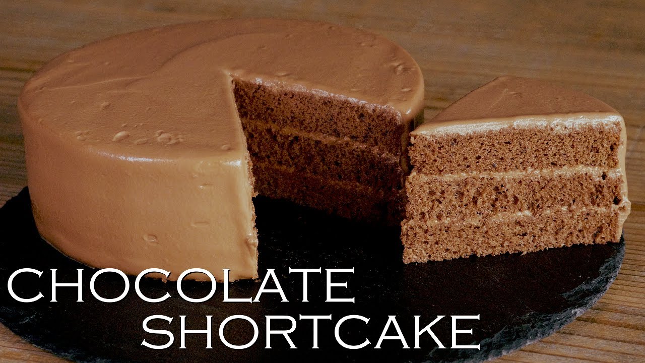 Chocolate Shortcake][Explained in subtitles]Chef patissier teaches