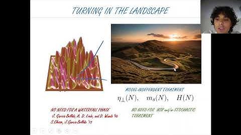 Stochastic background of gravitational waves from turns in the landscape