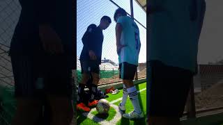 Playing Futsal