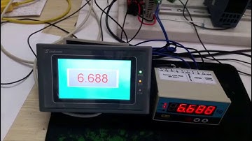 Truyền thông modbus PLC Delta DVP và đầu cân NI-10