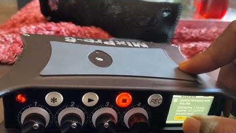 Firmware update for Sound Devices MixPre 3 MixPre 6 MixPre 10 I and II Series