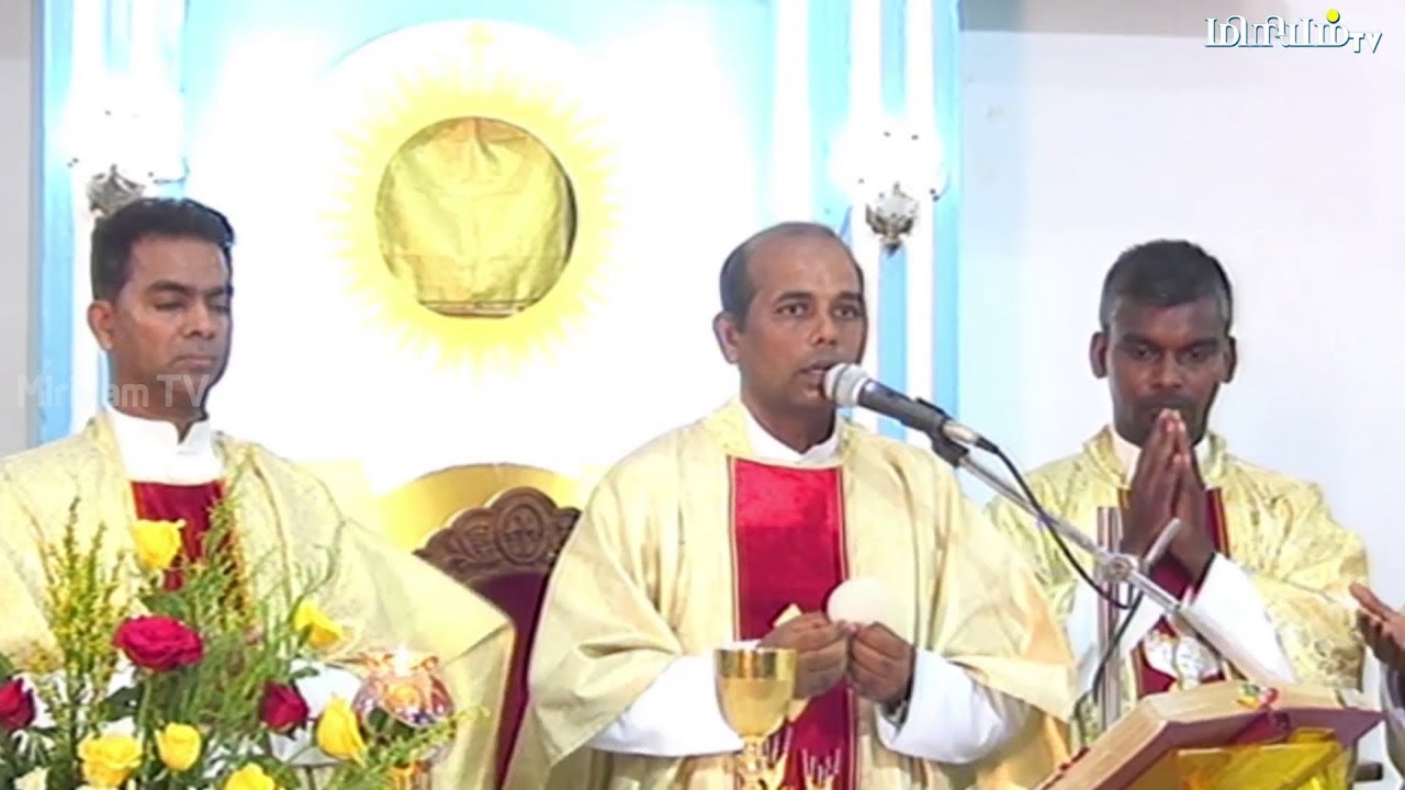 Holy Mass in Tamil  Kottar Diocese  St Antony Church Thirupali  Thirunainar Kurichi  Miriyam TV