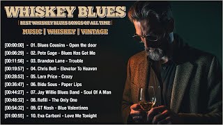 Whiskey Blues Music 2024  Best Of Slow Blues/Rock  Blues Music Relaxes And Eases The Mind