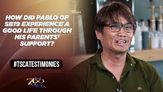 How Did Pablo of SB19 Experience a Good Life through his Parents' Support? | TSCA Testimonies