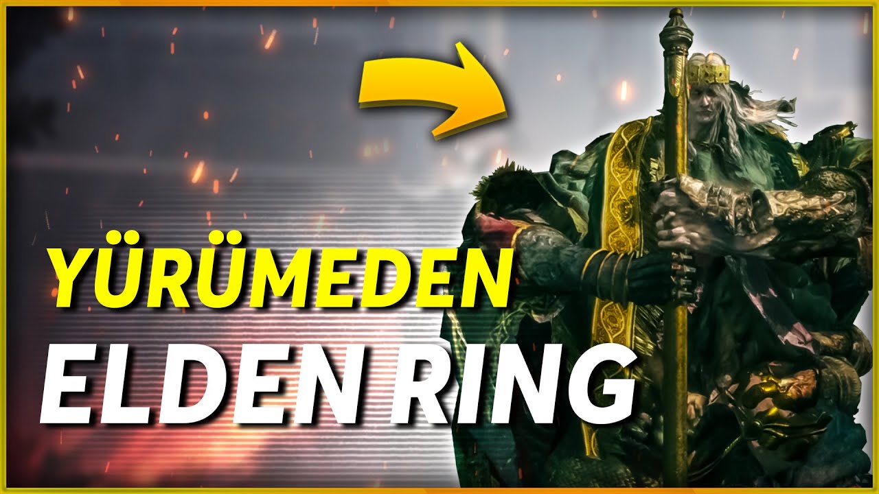 Elden Ring'de Yürümeden Godrick'i Yendim! Elden Ring