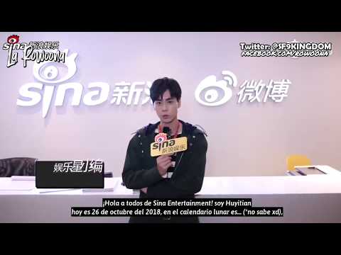 [SUB ESP] Huyitian trabajando en Weibo + Entrevista + Próximo drama  @LaRowoona