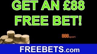How To Claim £88 Free Bets on 888sport