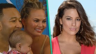 Ashley Graham And Chrissy Teigen Shimmer In Sand At Sports Illustrated Summer Of Swim Event