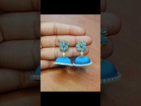 Silk thread Earrings