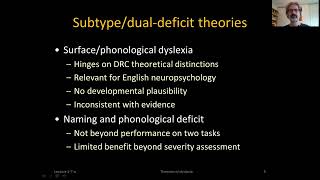 Reading 2 7 a Theories of dyslexia