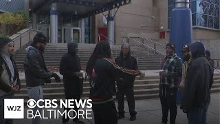 Rally held in Baltimore in response to KKK flyers found in Federal Hill neighborhood