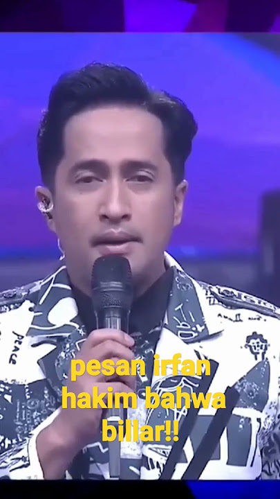 Irfan hakim memutuskan Rizky billar tidak lagi menjadi host d'academy 5 #shorts