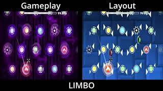 LIMBO | Gameplay vs Layout | Side by side comparison