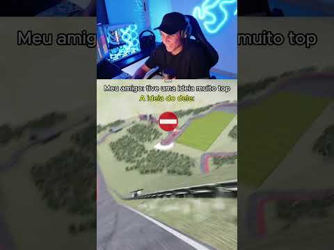 Parei de seguir essas ideias #pov #cockpit #amigos #ideia #simracing