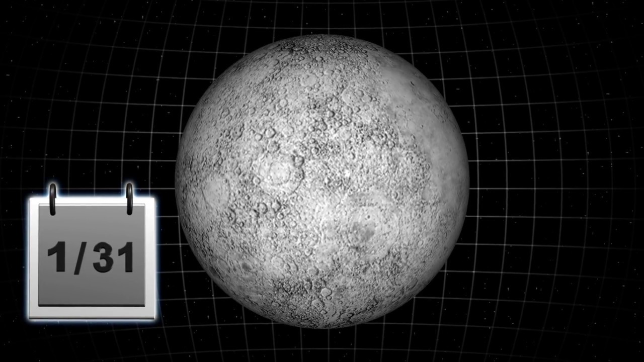 Earth to see first blue moon eclipse since 1866 - YouTube