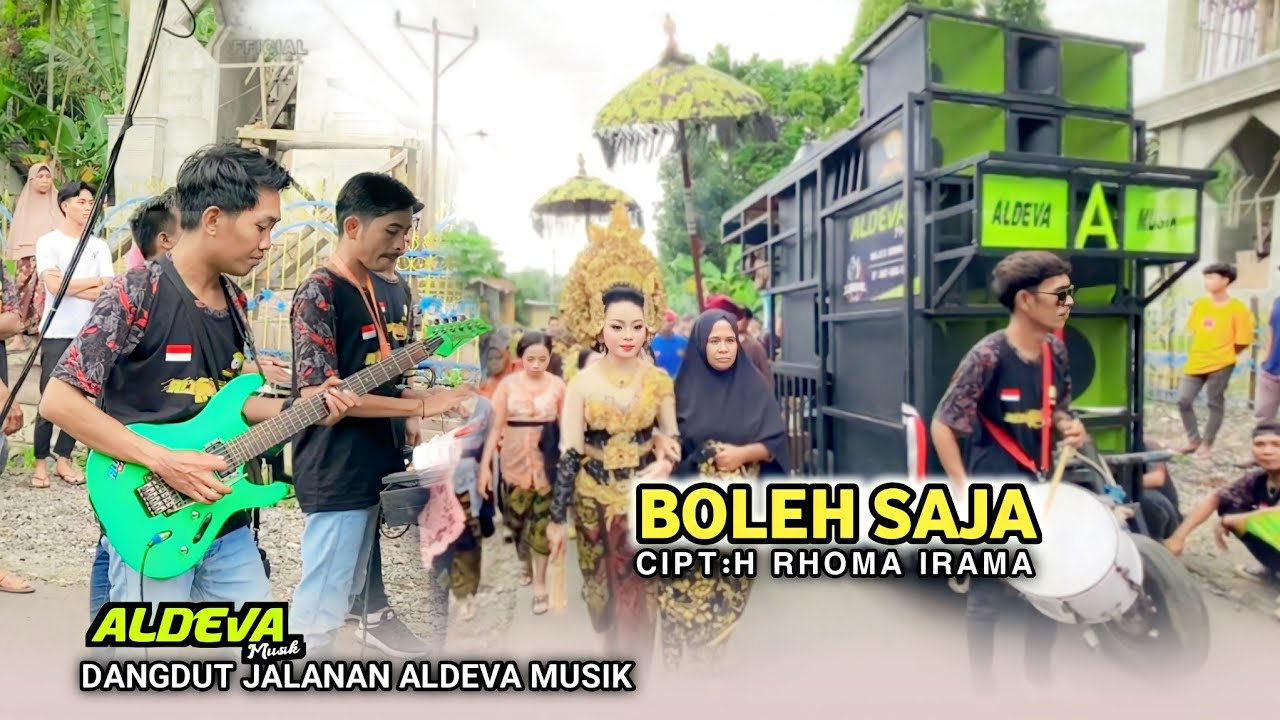 BOLEH SAJA.CIPT H RHOMA IRAMA COVER ALDEVA MUSIK FT HIPONG