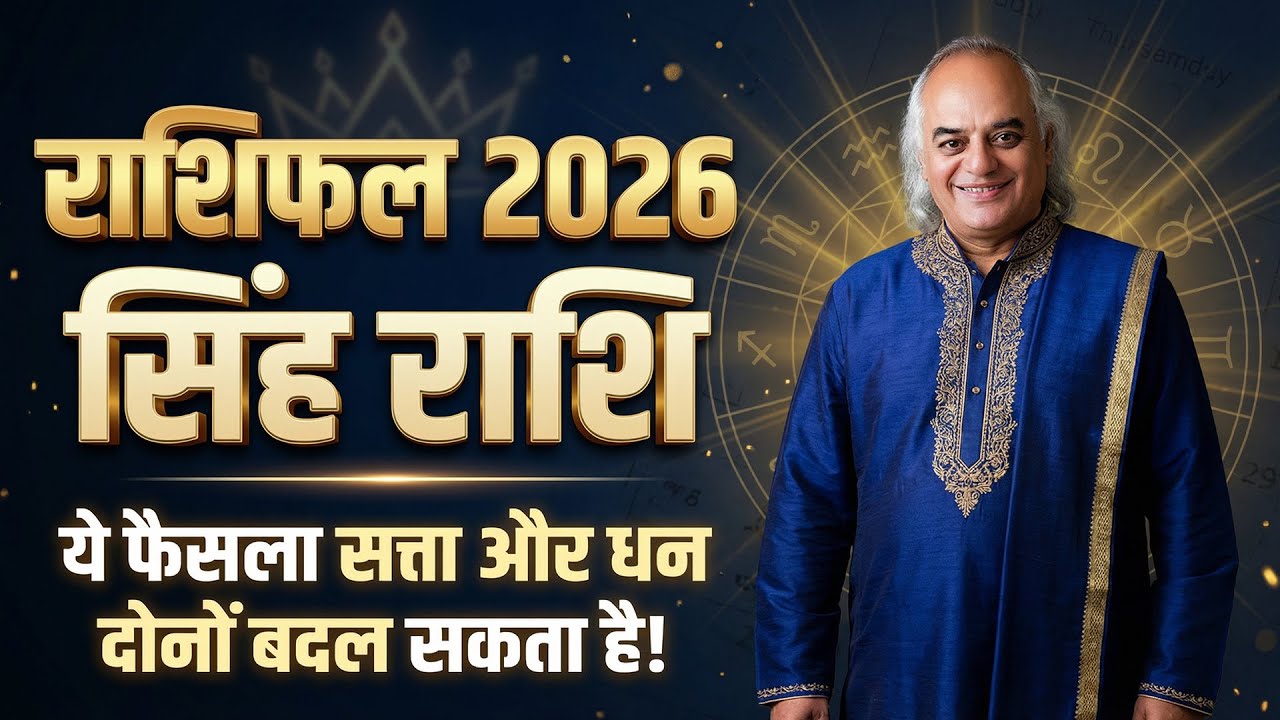 Singh Rashi (Leo) Rashifal 2026 – Power, Promotion aur Love Success Report | Pt. Ajai Bhambi