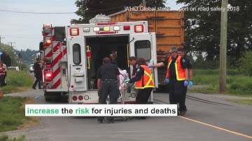 Road safety: 26% of victims are pedestrians and cyclists