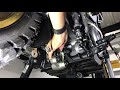 ysp豊川セロー250用オリジナルサスペンションに交換
