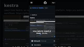 Kestra: Open Source Workflow Automation