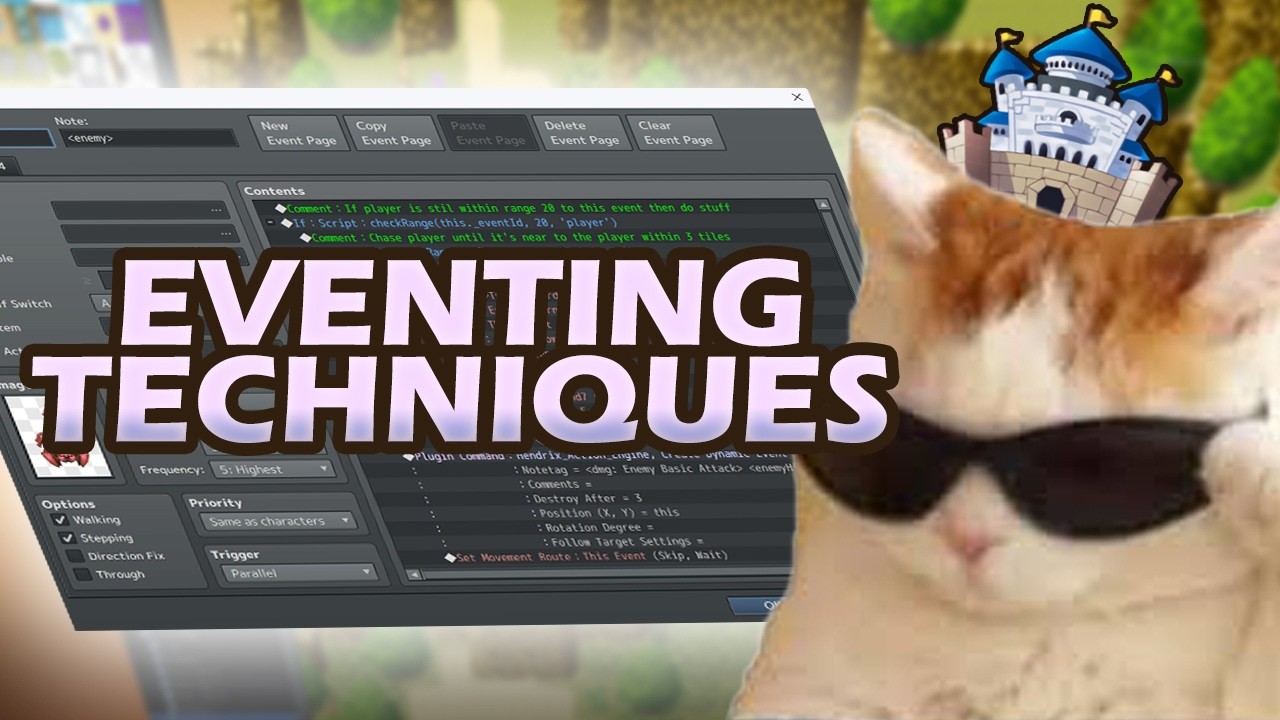 RPG Maker Eventing Tutorial - Learn the Basics Fast - YouTube