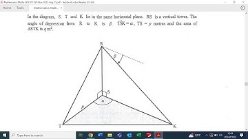 B | NOVEMBER 2023 MATHEMATICS PAPER 2 P2 - Trigonometry 3D Application (Lengths, Area)| GRADE 12