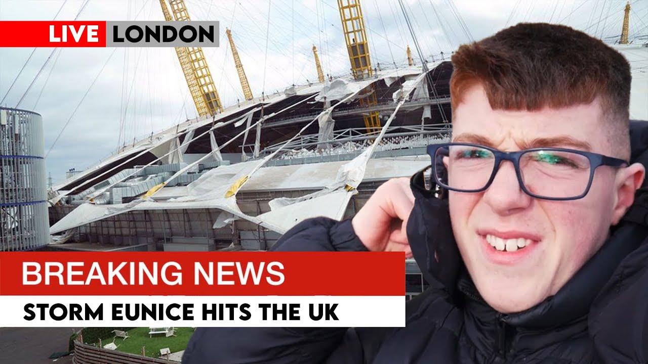 I Went on Holiday in the UK's Worst Storm (Storm Eunice)