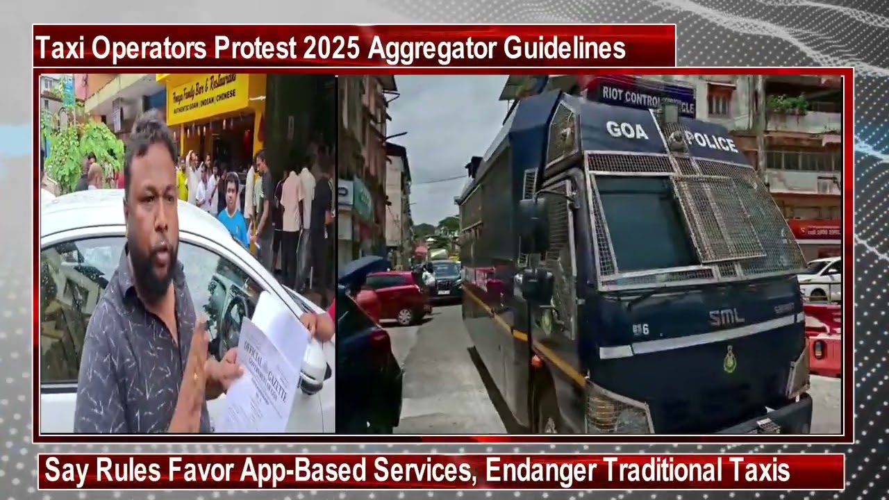 Taxi Operators Protest 2025 Aggregator Guidelines