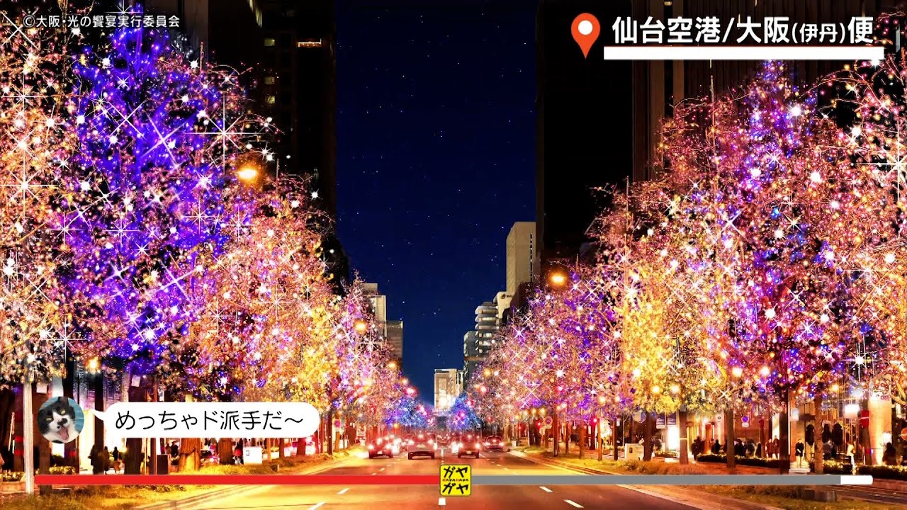 ガヤガヤ 758 仙台空港利用促進 大阪 Youtube