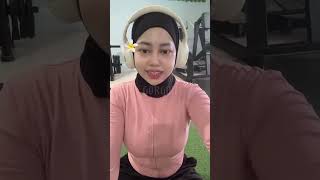 Beautiful Hijab Gym part 1