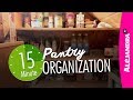 Pantry Organization (Quick 15-Minutes!)