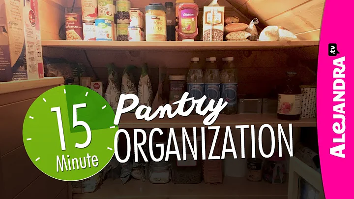 Pantry Organization (Quick 15-Minutes!)