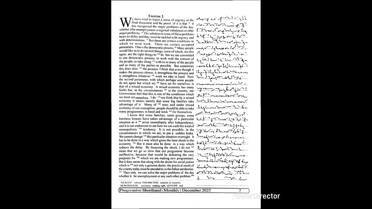 PROGRESSIVE MAGAZINE DECEMBER 2025 EX.1&2 @100 WPM 