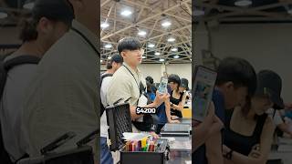 16 Year Old Buys $7000 Mudkip Gold Star 🤯 #vendorpov #pokemoncards #cardshow