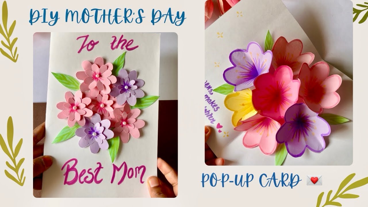 Crafted with Heart: A Mother’s Day Pop-Up Card || DIY Mothers Day Card ...