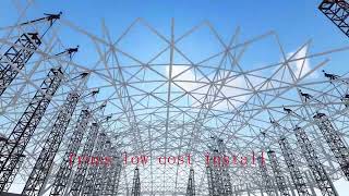 Space frame install with bolt joint