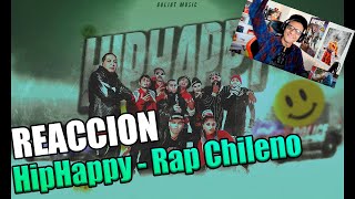 REACCION A HipHappy - Rap Chileno ( 9 Artistas ) (Video Clip Oficial)