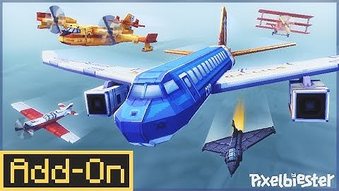 Airplanes Add-On | Minecraft Marketplace | Showcase