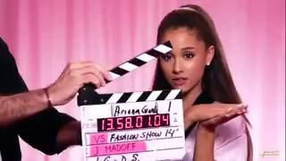 Ariana Grande’s Backstage Interview for the Victoria’s Secret Fashion Show (2014)