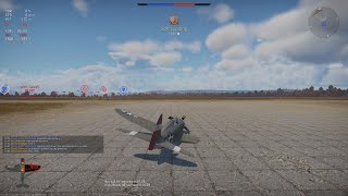 War Thunder -- Soft Landing in the P-47D-22-RE screenshot 1