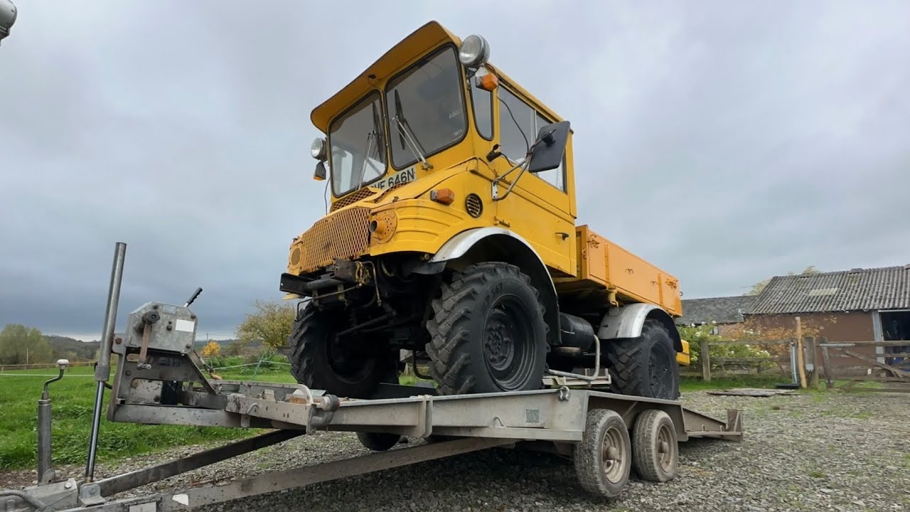 «Гадкий утёнок» Unimog, проехавший менее 800 миль за 51 год!