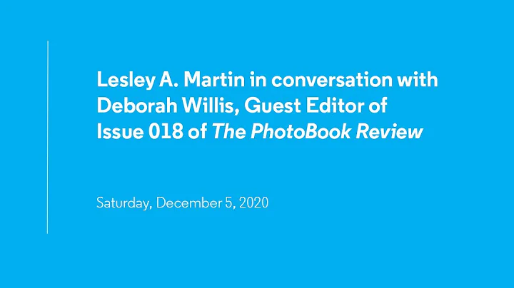 Lesley A. Martin in conversation with Deborah Willis