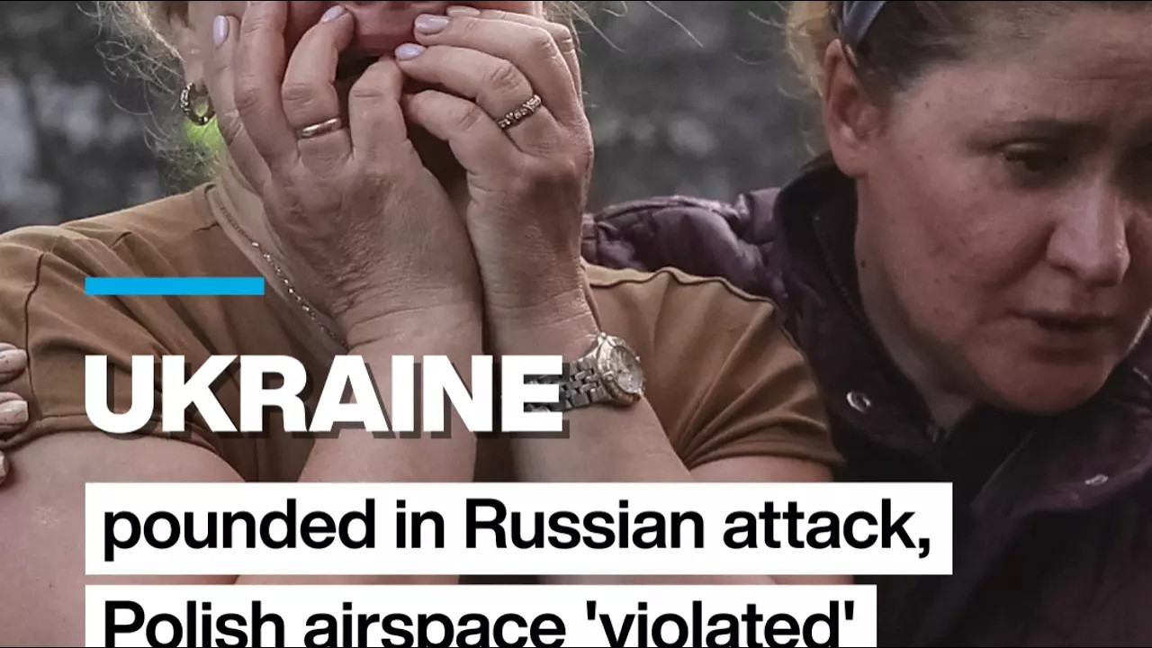 #Ukraine pounded in Russian attack, Polish airspace 'violated' • FRANCE 24 English