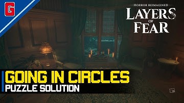 Layers of Fear (2023) - Going in Circles Puzzle solution