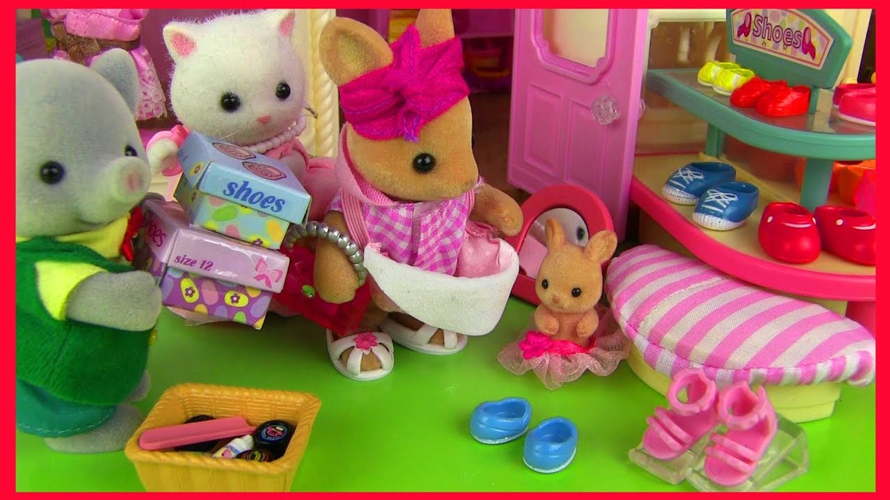 calico critters shoe shop