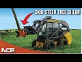 Skid Steer Tree Cutting With Koala 200