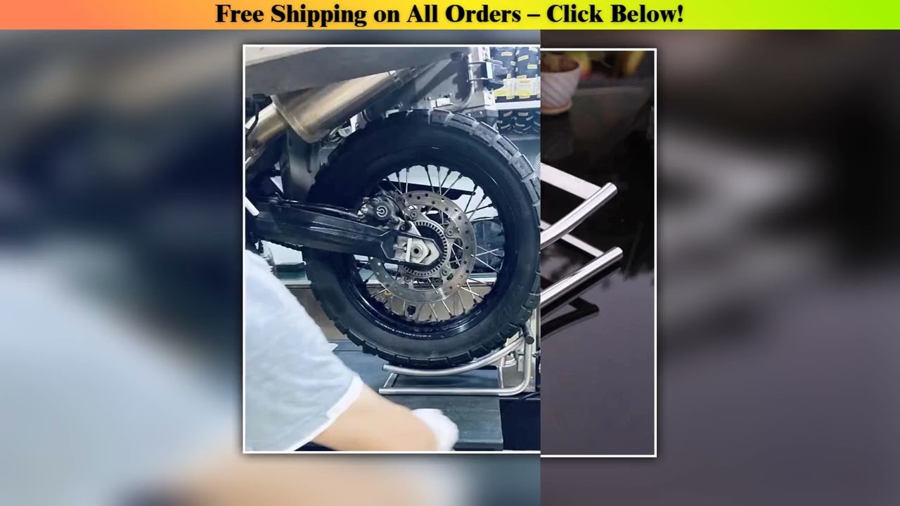 Stainless Steel Motorcycle Rear Tire Replacement Auxiliary Device Maintenance Tool Lifting Machine